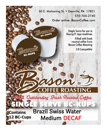 BC-KUP DECAF Coffee Pods